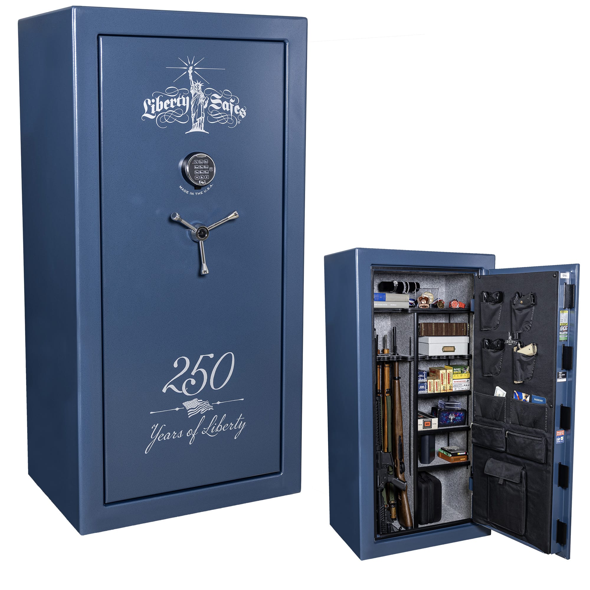 Liberty Safe USA 250th Commemorative Gun Safe in Conrad